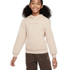Kids' Nike Sportswear Club Fleece
Center Hoodie Small Sanddrift